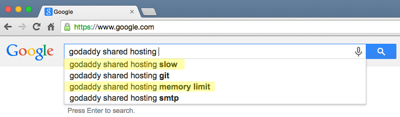 GoDaddy Shared Hosting is Slow