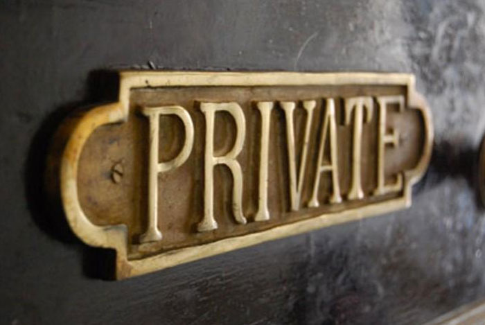 Private Sign